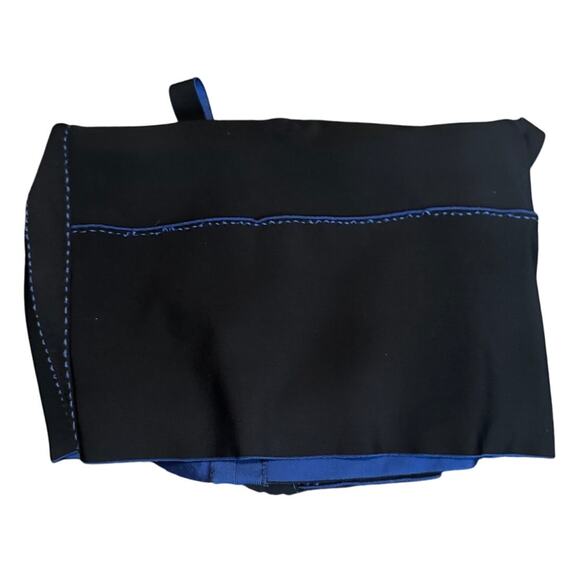 Hervé Léger Rare Reversible Blue/Black Bandage Dress No Size Tag Est. XXS/XS - Picture 8 of 9